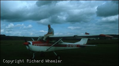 Working for Dougie Adams at Vectair circa 1985. - Click to view high resolution version